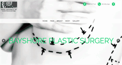 Desktop Screenshot of bayshoreplasticsurgery.com